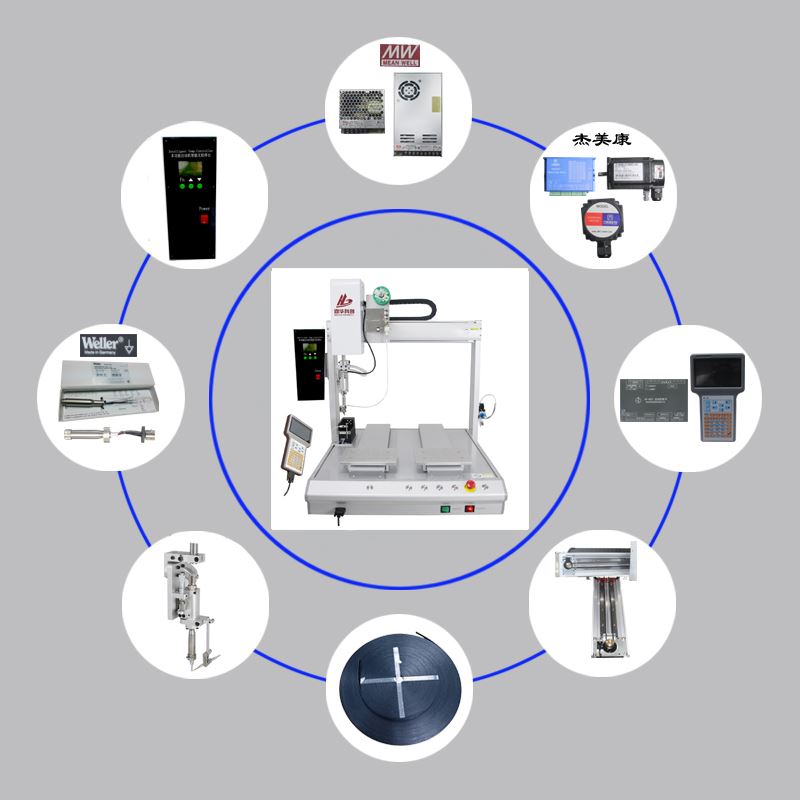 单头双工核心配件（多面图） 