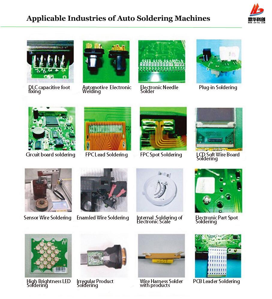 Application of soldering machine