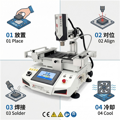 Horkovzdušná pájecí stanice
